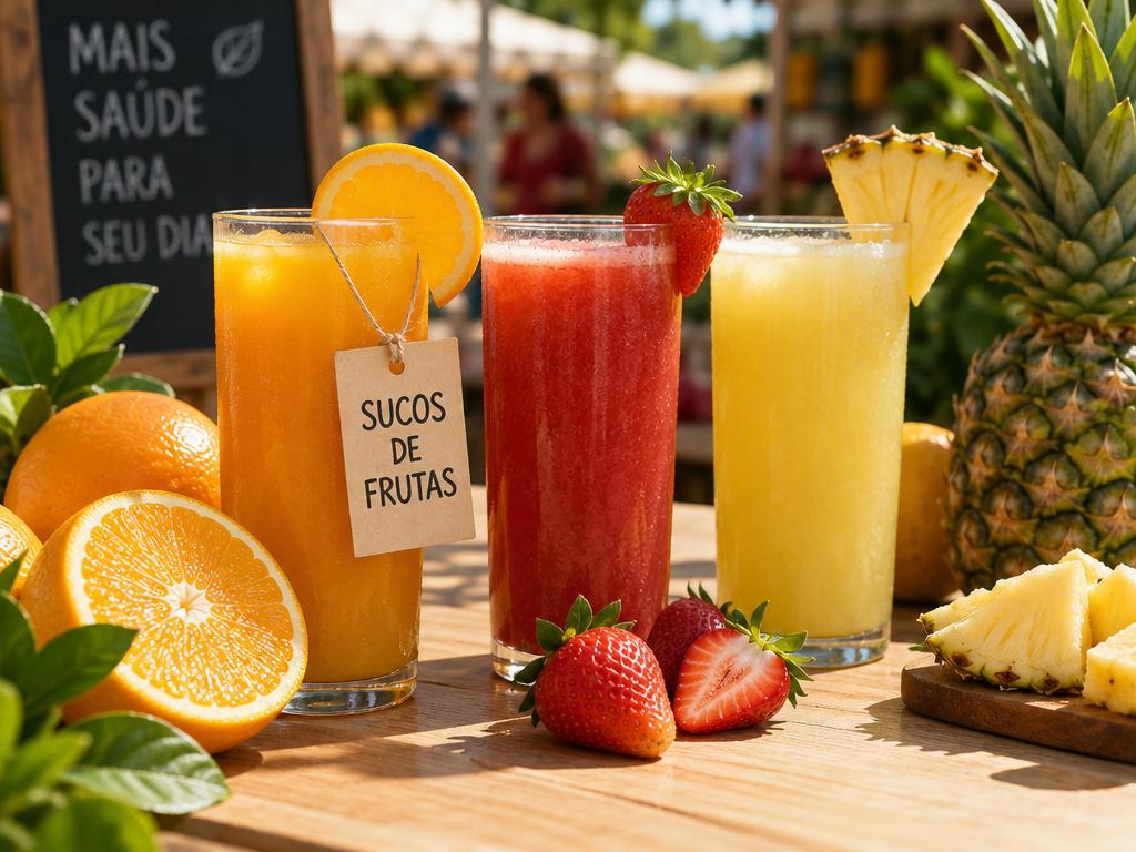 Sucos de frutas